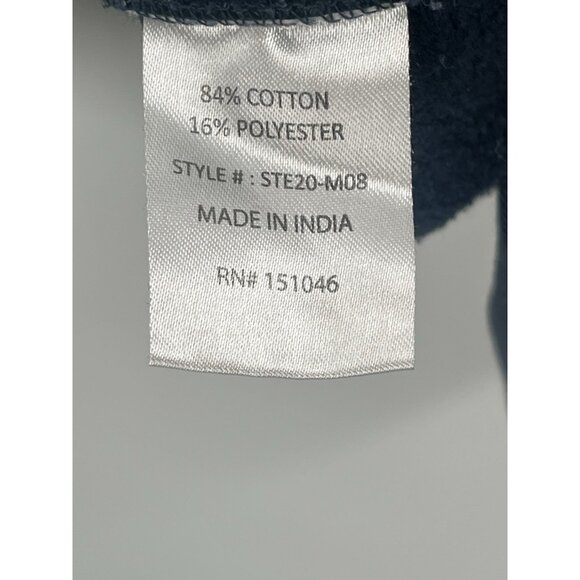 Ski the East Navy Blue Crew Neck Sweatshirt Sz Small Oversized Womens - Picture 5 of 5